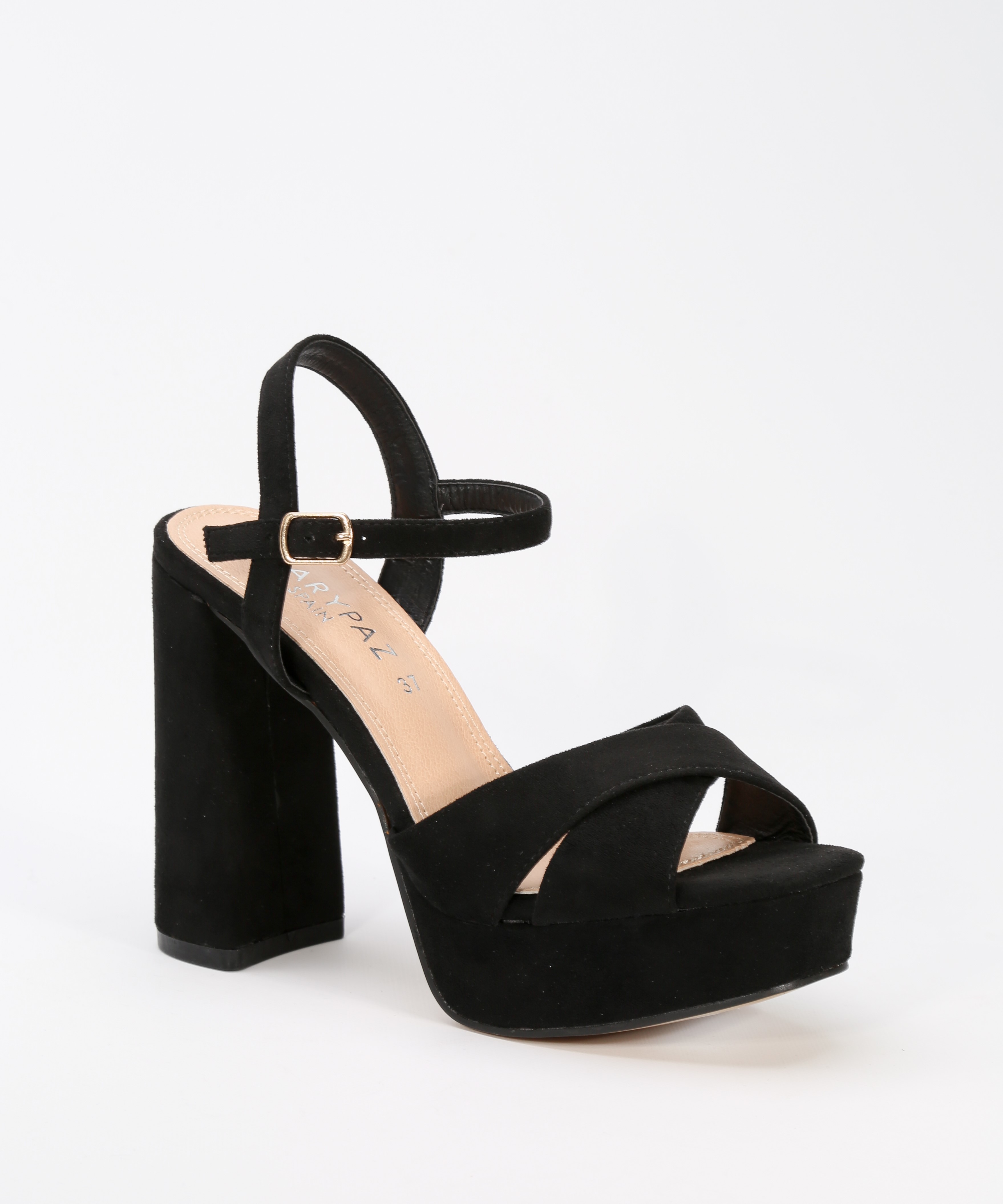 Sandalias plataforma cruceta image number null